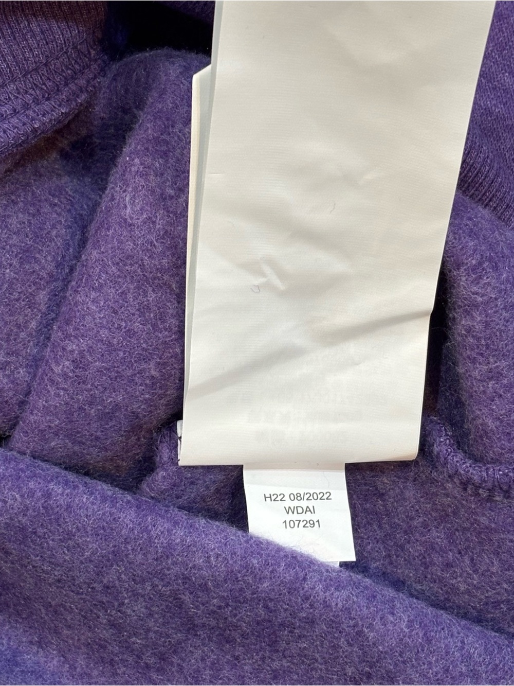 University of Washington Huskies Hoodie Sweatshirt Purple/Grey Men's Medium - Picture 10 of 10